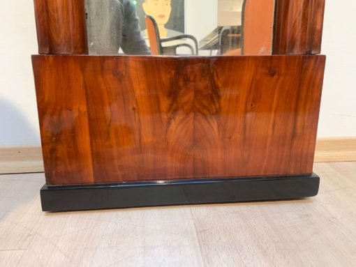 Small Biedermeier Wall Mirror - Base Wood Grain - Styylish