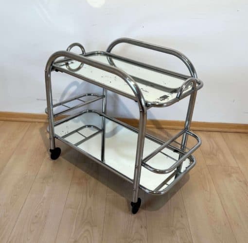 Art Deco Bar Cart three quarter view- Styylish