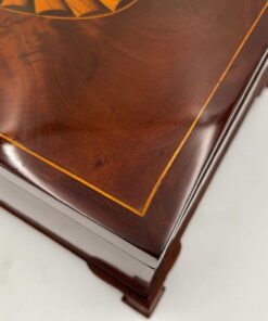 Large Victorian Box - Corner Inlay Detail - Styylish