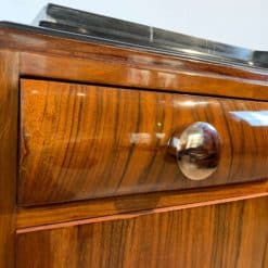 Walnut Art Deco Sideboard - Left Drawer Detail - Styylish