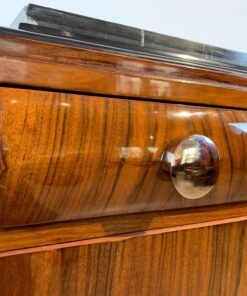 Walnut Art Deco Sideboard - Left Drawer Detail - Styylish