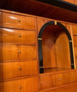 Neoclassical Biedermeier Secretary Desk - Inner Compartment - Styylish