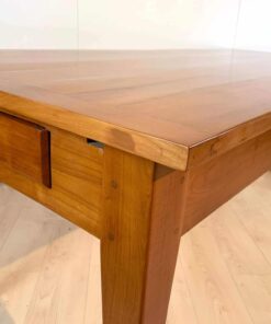 Large Neoclassical Expandable Dining Table - Corner Detail - Styylish