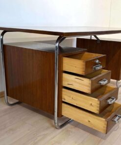 Bauhaus Desk by Mücke-Melder - Drawers Opened - Styylish