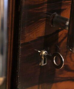 Two-Doored Art Deco Armoire - Key and Keyhole Detail - Styylish