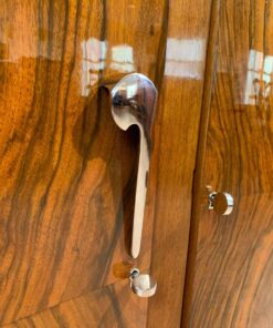 Walnut Art Deco Sideboard - Handle Detail - Styylish