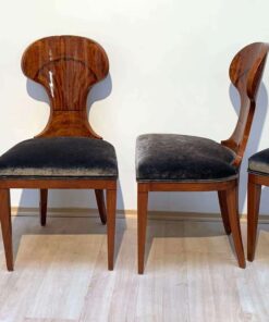 Set of four Biedermeier Ballon Chairs - Group of Four - Styylish
