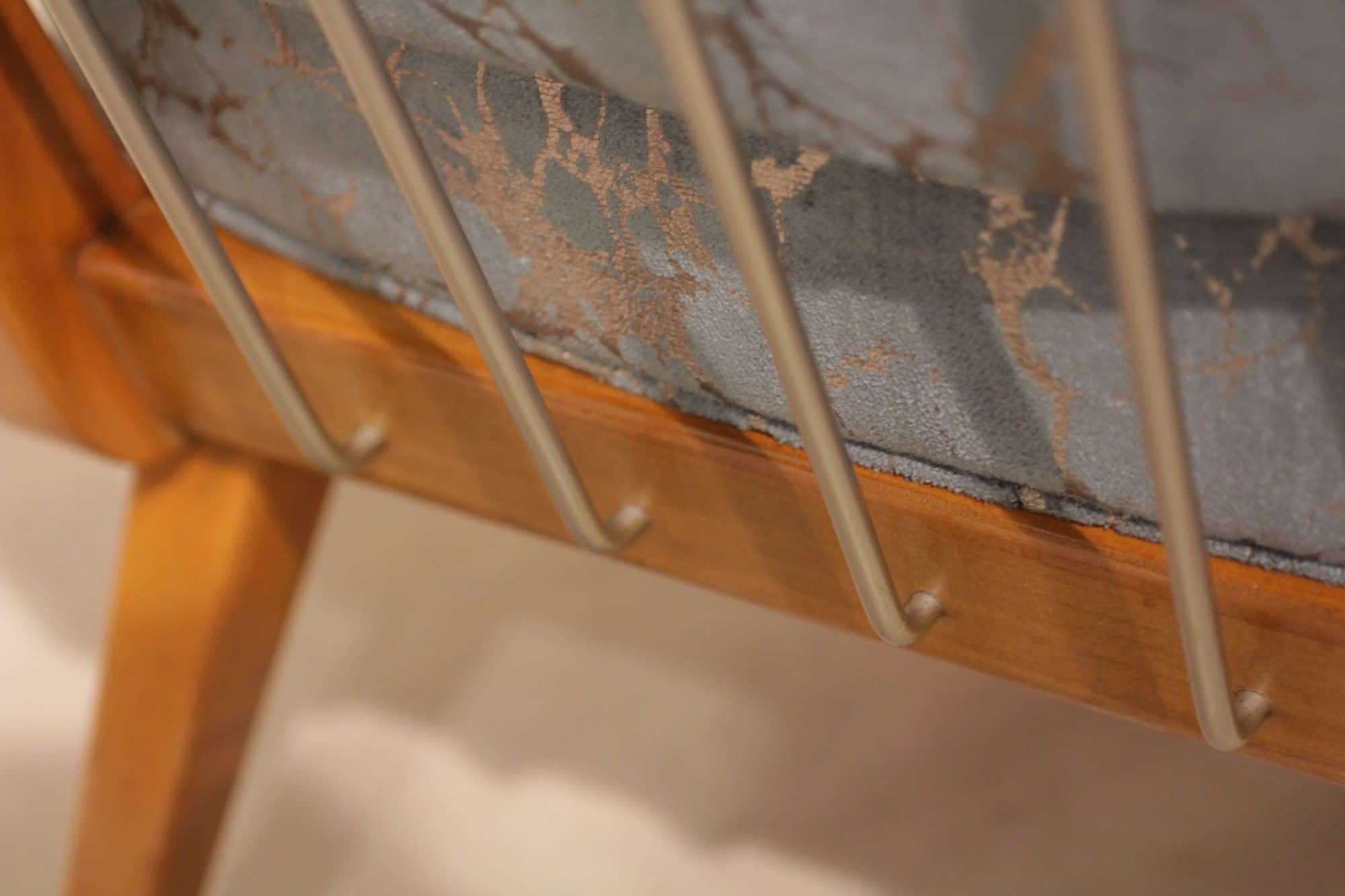 Pair of Mid Century Armchairs - Back Detail - Styylish