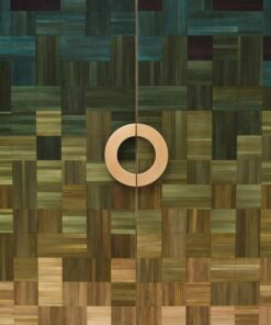 Natura Cabinet Forest- brass handle detail- Styylish