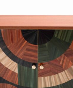 Solomia Side Board- Hand Made view of the wooden top- Styylish