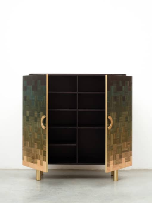 Natura Cabinet Forest- view of shelves- Styylish