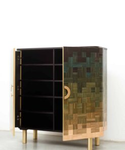 Natura Cabinet Forest- left inside view- Styylish