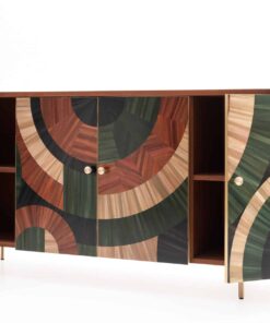 Solomia Side Board- Hand Made- side doors open- Styylish