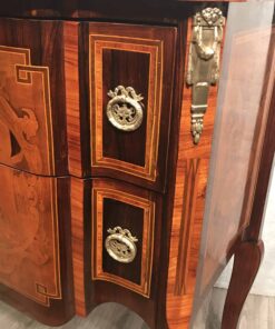 Small Louis XVI Style Dresser- view of the front right side- Styylish