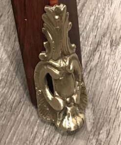 Small Louis XVI Style Dresser- view of the bronze sabot- Styylish