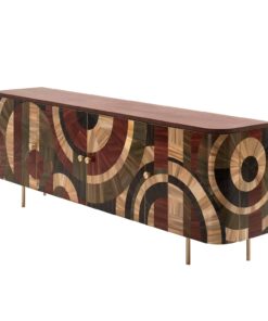 Modern Credenza with Straw marquetry- Styylish