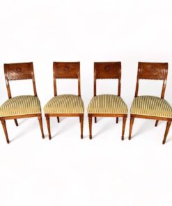 Set of Four Neoclassical Chairs style of Henri Jacob - Styylish
