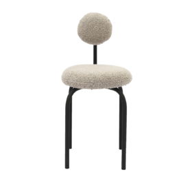 Boucle Side Chair , Object 077, handmade