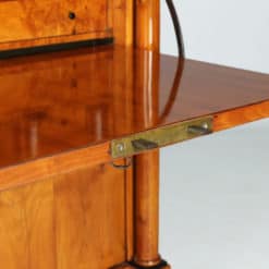 Biedermeier Cherry Wood Secretary Desk- door open- Styylish