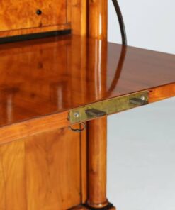 Biedermeier Cherry Wood Secretary Desk- door open- Styylish