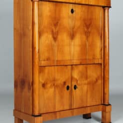 Biedermeier Cherry Wood Secretary Desk- lateral view- Styylish