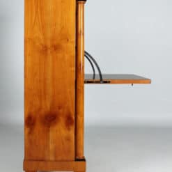 Biedermeier Cherry Wood Secretary Desk side view- Styylish