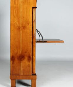Biedermeier Cherry Wood Secretary Desk side view- Styylish