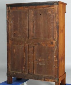 Biedermeier Cherry Wood Secretary Desk- back view- Styylish