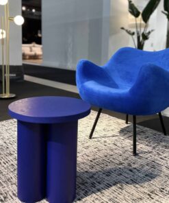 RM58 Soft chair- in blue velvet- Styylish