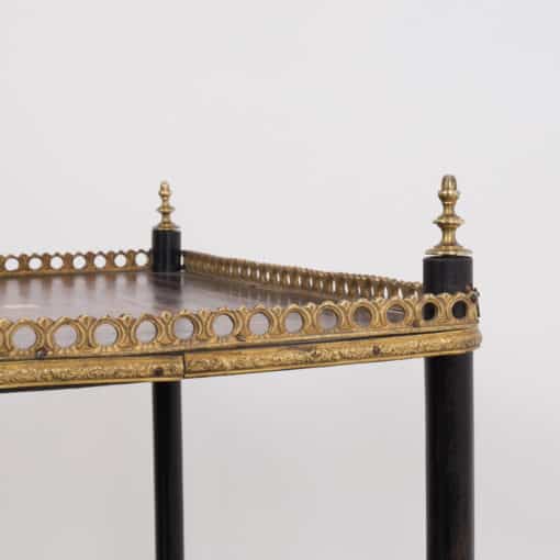 French Etagere- detail of top- Styylish