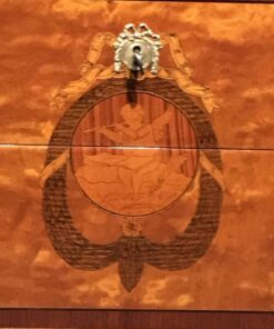 Neoclassical Gustavian Dresser- detail of the from decor- Styylish