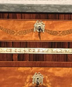 Neoclassical Gustavian Dresser- detail of two drawers- Styylish