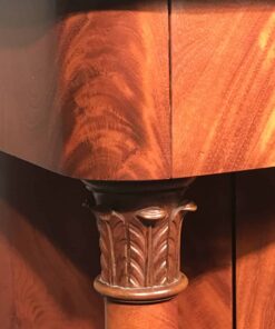 Empire Console Cabinet- carved capital- Styylish