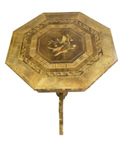 Marquetry Side Table- view from above- Styylish