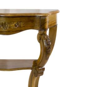 19th Century Walnut Console, Late Biedermeier / Louis Philippe