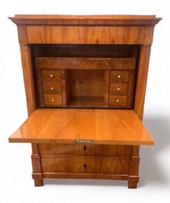 Biedermeier Cherry Wood Secretary Desk- Styylish
