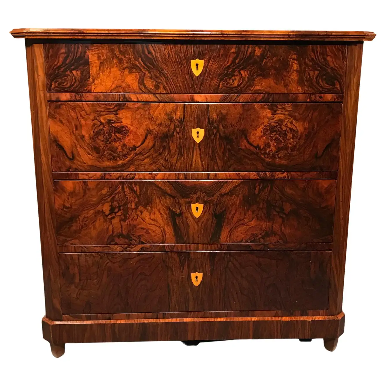 Walnut Biedermeier Dresser- Styylish