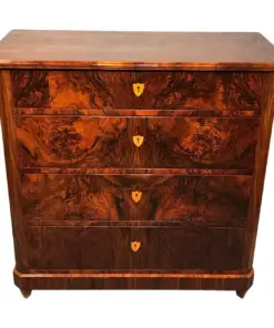 Alternative view of Walnut Biedermeier Dresser, South Germany 1820