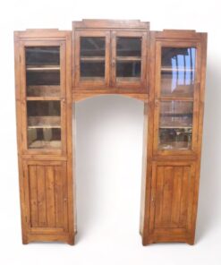 Fir Wood Arched Bookcase - Styylish