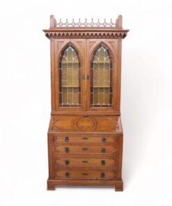 Gothic Style Solid Oak Cabinet - Styylish