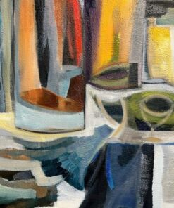 Contemporary Artwork by Cécile Ganne- detail in the middle- Styylish