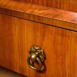 Small Biedermeier Console Dresser- detail of brass handle-Styylish