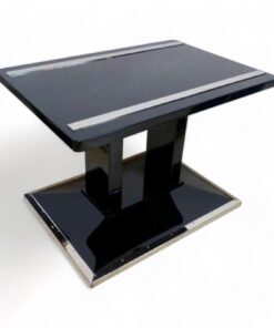 Chrome Bauhaus Side Table- styylish