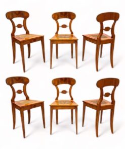 Six Biedermeier Board Chairs - Styylish