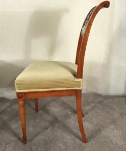 Set of four Neoclassical Chairs- side view-Styylish