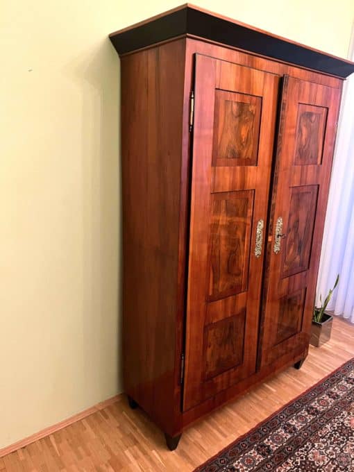 Large Biedermeier Wardrobe - Side Profile - Styylish