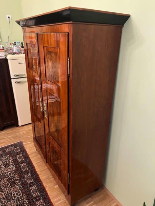 Large Biedermeier Wardrobe - Right Side Profile - Styylish