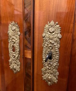 Large Biedermeier Wardrobe - Brass Locks - Styylish