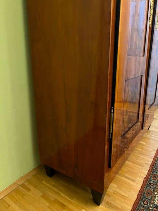 Large Biedermeier Wardrobe - Left Side Bottom Detail - Styylish