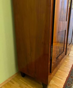 Large Biedermeier Wardrobe - Left Side Bottom Detail - Styylish